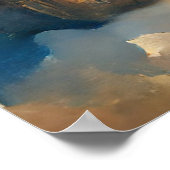 Magic Castle, Castle, sprookje in Sky, Wonderland Poster (Hoek)