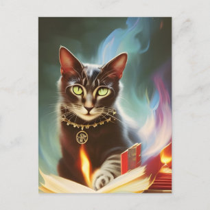 Magic Cat Briefkaart