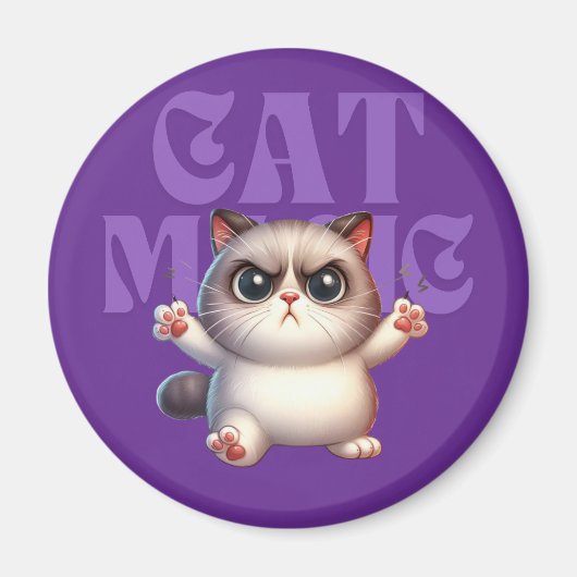 Magic Cat Fun Magnet (Voorkant)