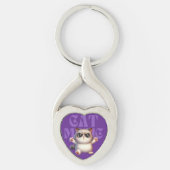 Magic Cat Metal Sleutelhanger (Voorkant)
