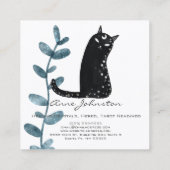 Magic Cat Square Visitekaartje (Achterkant)