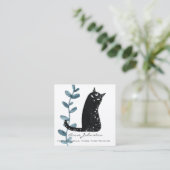 Magic Cat Square Visitekaartje (Staand voorkant)
