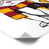 Magic Cat With Gles , Funny Pawter Funny Poster (Hoek)