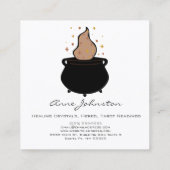 Magic Cauldron Square Visitekaartje (Achterkant)