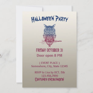 Magic Celtic owl Kaart