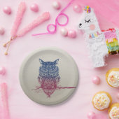 Magic Celtic owl Papieren Bordje (Feest)