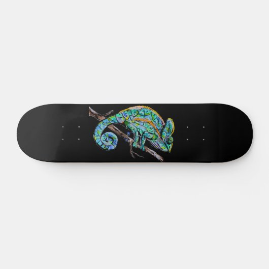 Magic Chameleon Persoonlijk Skateboard (Horizontaal)