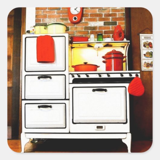Magic Chef  Gas Stove Sticker (Voorkant)