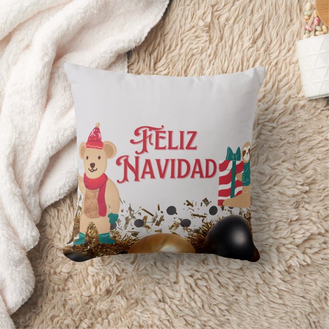 magic christmas pillow kussen (Deken)
