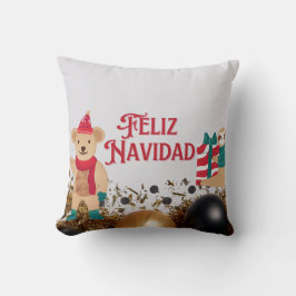 magic christmas pillow kussen
