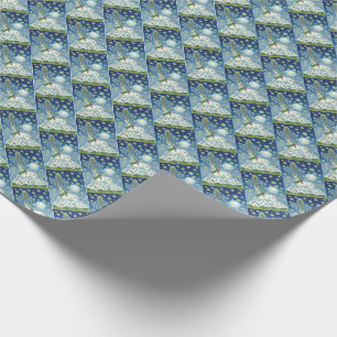 MAGIC CHRISTMAS UNICORN VAKANTIE INPAKPAPIER