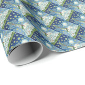 MAGIC CHRISTMAS UNICORN VAKANTIE INPAKPAPIER (Rol Hoek)