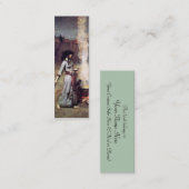 Magic Circle Bladwijzer van John W. Waterhouse Mini Visitekaartje (Voorkant / Achterkant)