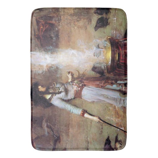 Magic Circle, John William Waterhouse Badmat (Voorkant Verticaal)