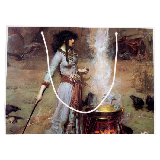Magic Circle, John William Waterhouse Groot Cadeauzakje (Achterkant)
