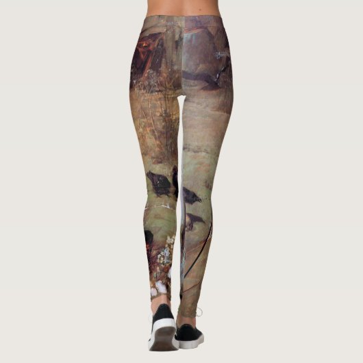Magic Circle, John William Waterhouse Leggings (Achterkant)