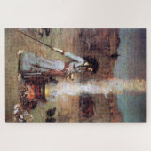 Magic Circle, John William Waterhouse Legpuzzel (Horizontaal)