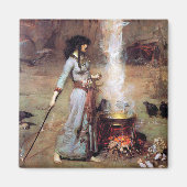 Magic Circle, John William Waterhouse Magneet (Voorkant)