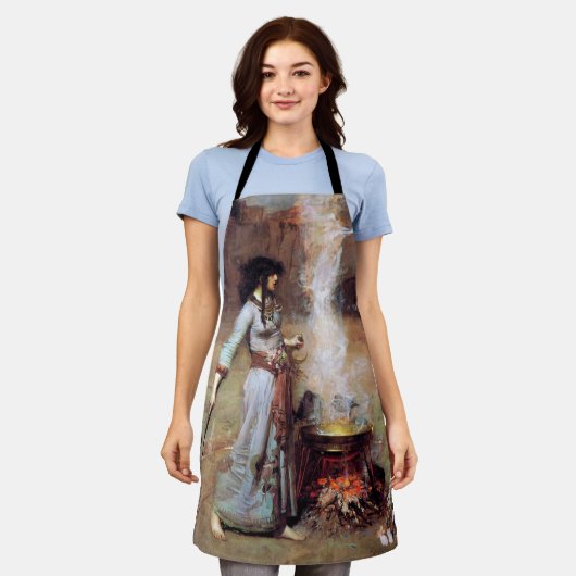 Magic Circle, John William Waterhouse Schort (Gedragen)