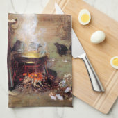 Magic Circle, John William Waterhouse Theedoek (Quarter Fold)