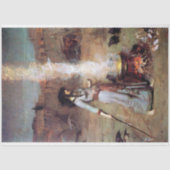 Magic Circle, John William Waterhouse Tissuepapier (Voorkant)