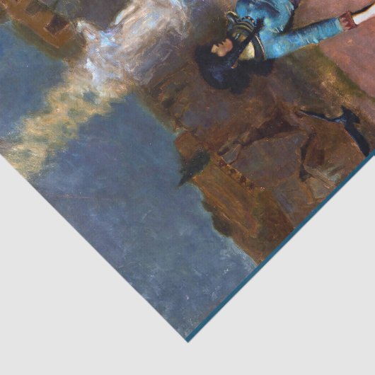 Magic Circle John William WaterHouse Tissuepapier (Detail)