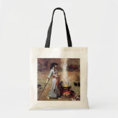 Magic Circle, John William Waterhouse Tote Bag (Voorkant)