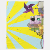 Magic City Blanket Fleece Deken (Voorkant)