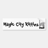 Magic City Katten Bumpersticker (Voorkant)