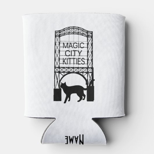 Magic City Katten Coozie (Achterkant)