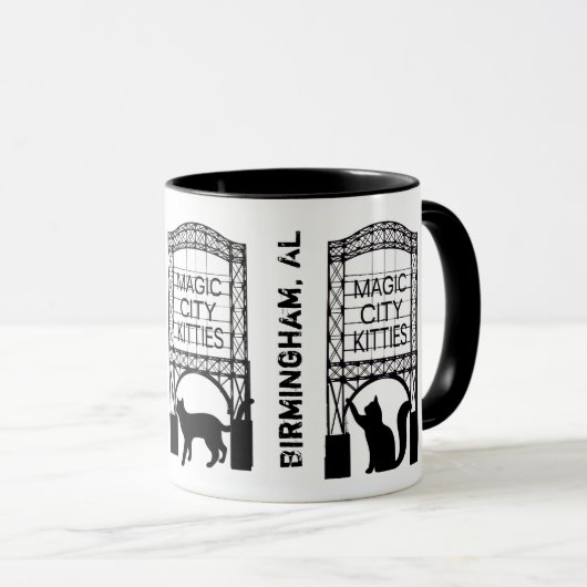 Magic City Katten Ringer Mok (Voorkant rechts)