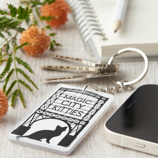 Magic City Katten Sleutelhanger (Voorkant Rechts)