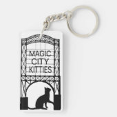 Magic City Katten Sleutelhanger (achterkant)