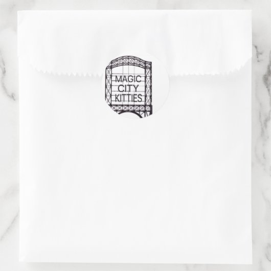 Magic City Katten Sticker (Tas)