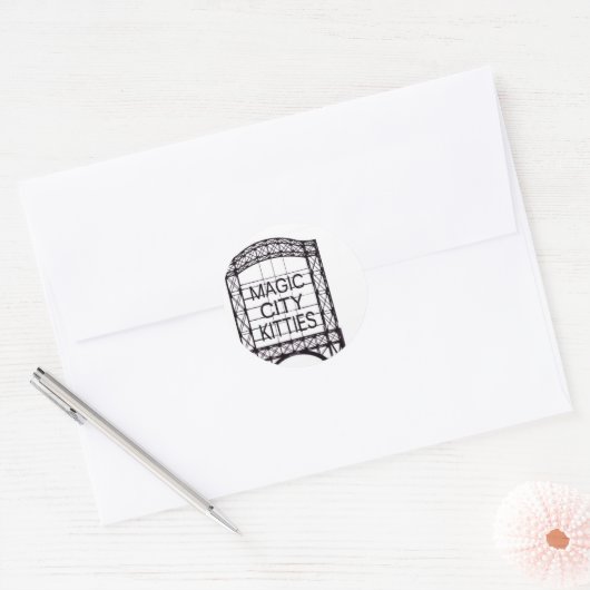 Magic City Katten Sticker (Envelop)