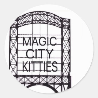 Magic City Katten Sticker