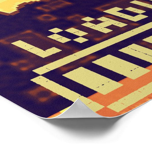 Magic Coffee – Retro Pixel Art Gamer Poster | 8-bi (Hoek)