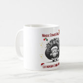 Magic Comes Wrapped – Bilingual Christmas Design Koffiemok (Voorkant links)