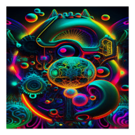 Magic Construct Wonders Perfect Poster