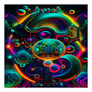 Magic Construct Wonders Perfect Poster