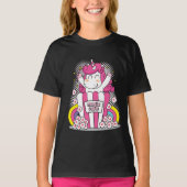 Magic Corn Unicorn Kinderen T-shirt (Voorkant)
