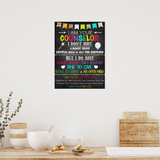 Magic Counselor Kantoor Poster (Keuken)