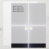 Magic Cross Letterhead Design Briefhoofd (Voorkant / Achterkant)