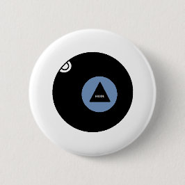 Magic Crypto Ball Ronde Button 5,7 Cm