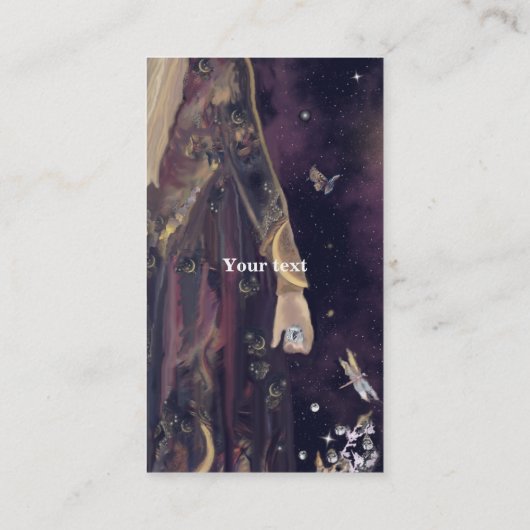 Magic Crystal Visitekaartje (Achterkant)