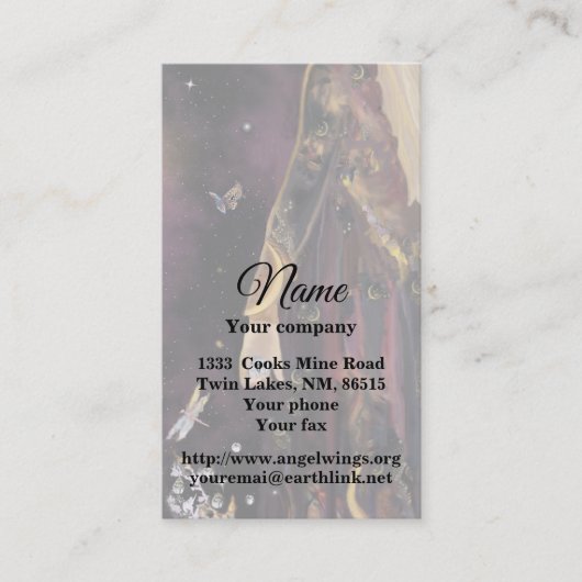 Magic Crystal Visitekaartje (Voorkant)