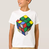 Magic Cube Boy Man Meisje T-shirt (Voorkant)
