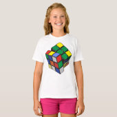Magic Cube Boy Man Meisje T-shirt (Voorkant volledig)