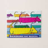 Magic Dachshunds Legpuzzel (Horizontaal)
