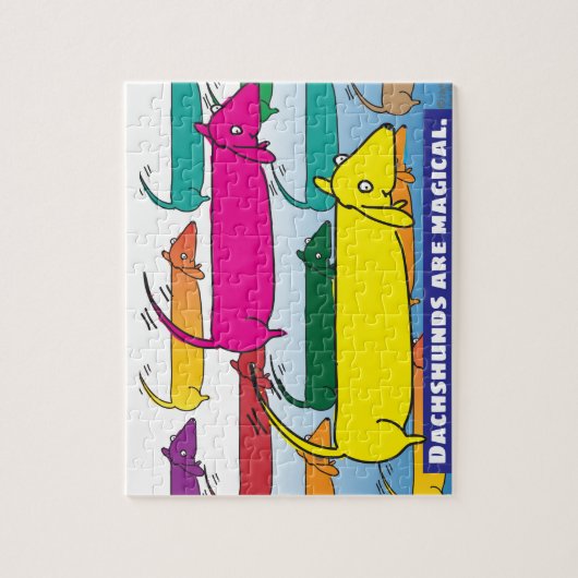 Magic Dachshunds Legpuzzel (Verticaal)